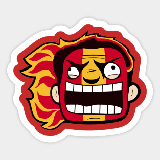 Calgary Pyros Sticker